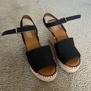 franco sarto sandals size 6 womens